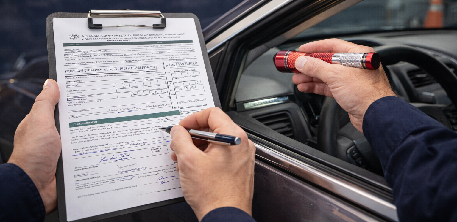 VIN Verification for Penn Green Collision Verification for VIN Numbers with Penn Green Collision for Title Transfers